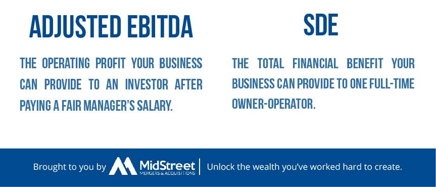 Sde Vs Ebitda Whats The Difference 5261
